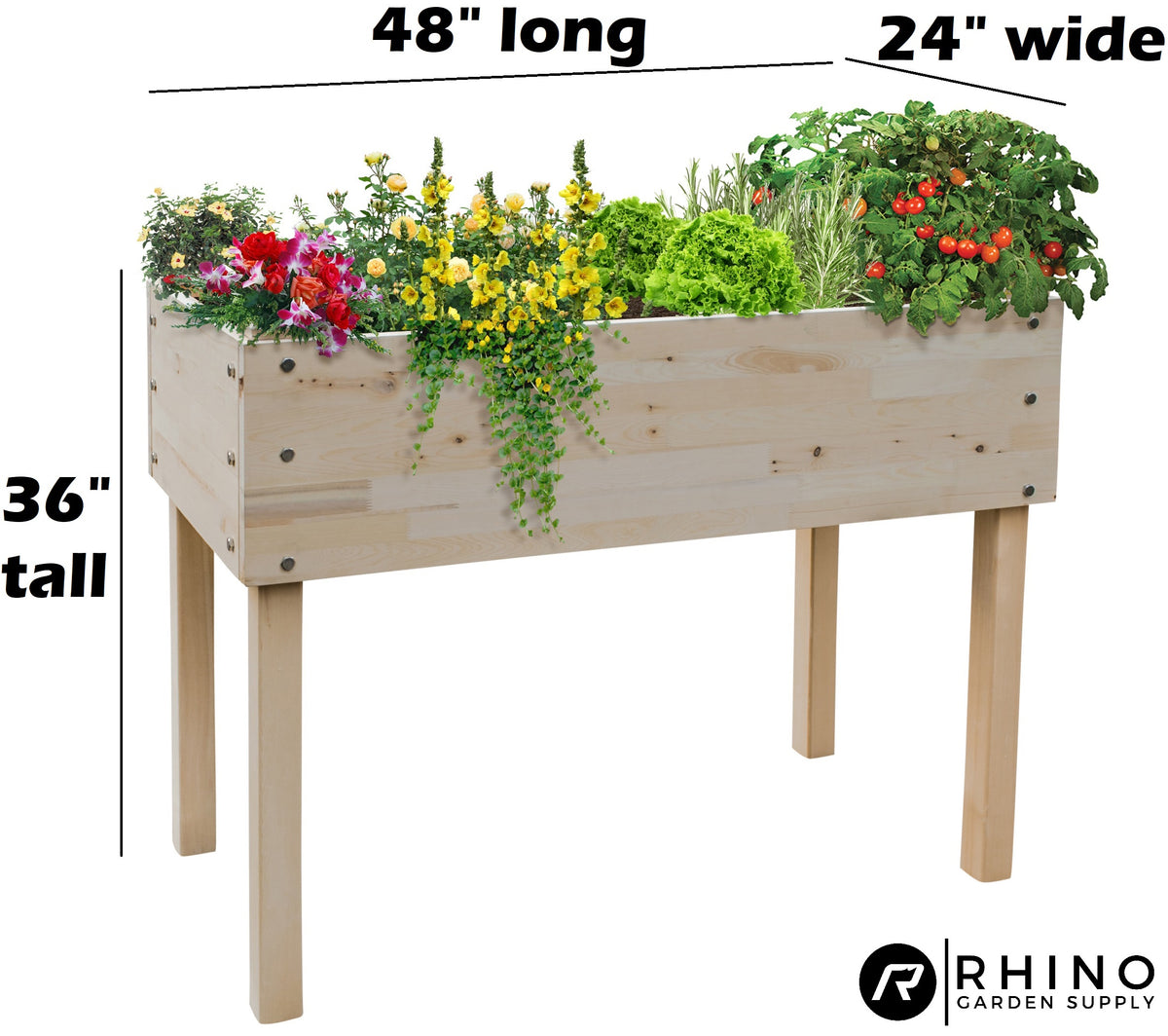 Cypress Garden Planter