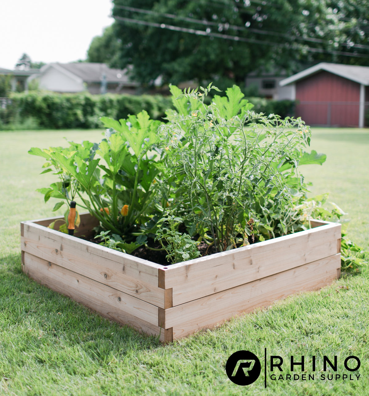 4x4 Cedar Raised Garden Bed